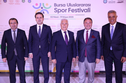 Bursa Uluslararası Spor Festivali’ne 100 bin sporcu katıldı