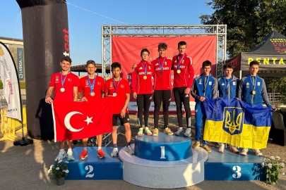 Büyükşehir Belediyesporlu Muhammed Emir Kurtulan Avrupa üçüncüsü