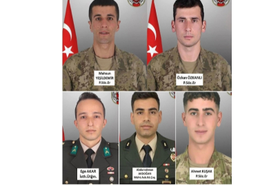 Pençe-Kilit Harekat bölgesinde metan gazına maruz kalan 5 asker şehit oldu