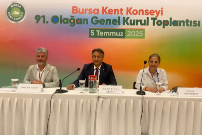 Bursa Kent Konseyi Genel Kurulu'nda kentin 2050 vizyonu konuşuldu