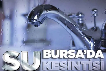 Bursa Gemlik'te Su Kesintisi