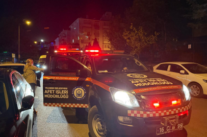 Bursa Yıldırım Belediye'sinden deprem bölgesine ‘Yıldırım’ destek