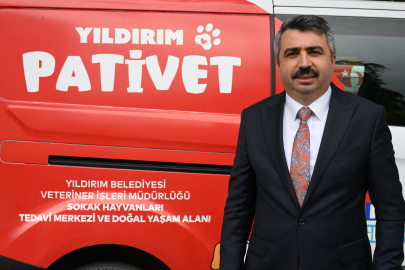Bursa Yıldırım’da patili canlara mobil hizmet