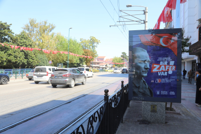 Zafer Bayramı coşkusu Bursa'nın her köşesinde