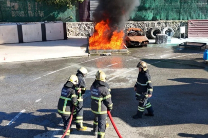 Ordu İtfaiyesi geleceğin kahramanlarını yetiştiriyor
