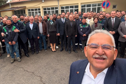 Memduh Büyükkılıç Büyükşehir personeliyle buluştu