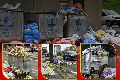 CHP’li Maltepe’de Çöp Alarmı: İşçiler Grevde, İlçe Pisliğe Teslim!