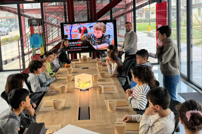 Bursa Nilüfer’de çocuklar sanatla iç içe