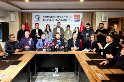 CHP Bursa Gençlik Kolları'ndan KYK Bursu tepkisi