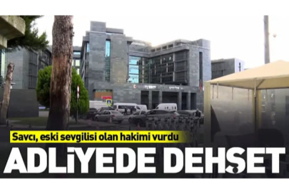 Adliyede kan aktı! Savcı, kadın hakimi silahla vurdu