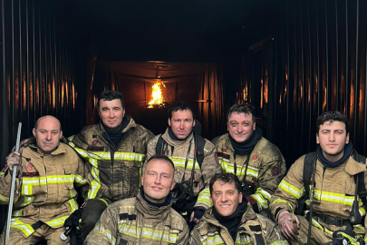 Bursa Büyükşehir İtfaiyesi'nden Koç Üniversitesi personeline eğitim