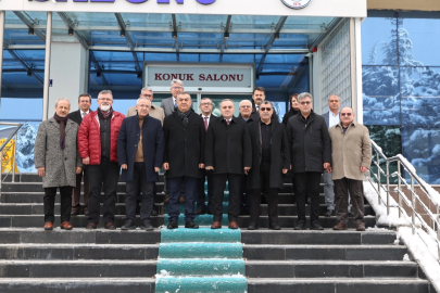 KAYSO yönetimi ERÜ'nün projelerini dinledi