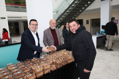 Bursa Nilüfer’de kandil geleneği yaşatıldı