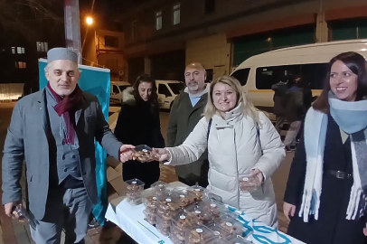 Bursa Nilüfer’de kandil geleneği yaşatıldı