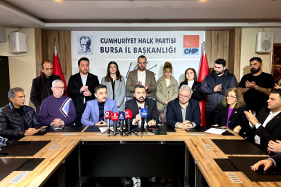 CHP Bursa Gençlik Kolları'ndan KYK Bursu tepkisi