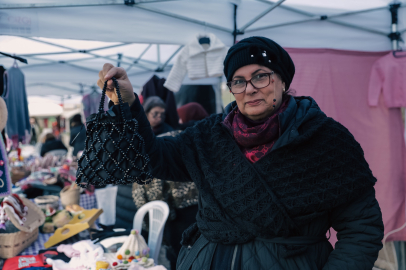 “Meydan Kadınların” dayanışma pazarına büyük ilgi
