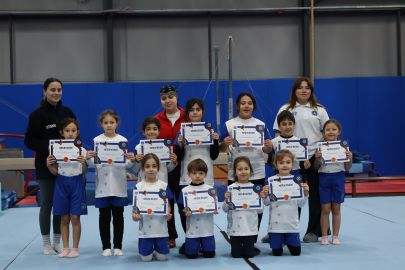 Bursa Büyükşehir Kış Okullarında sertifika heyecanı