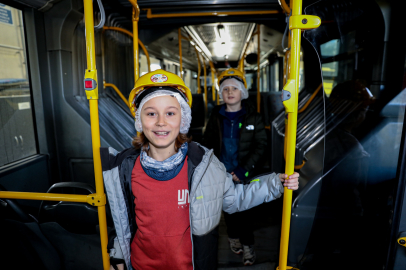 Öğrenciler BURULAŞ’ta hem eğlendi hem öğrendi