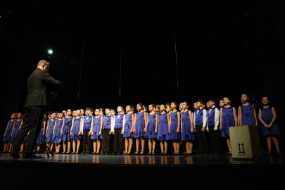 Bursa Nilüfer’de üç koro aynı sahnede buluştu