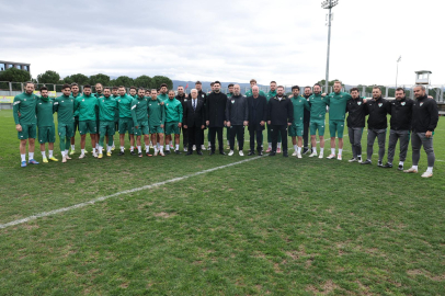 Bursa Büyükşehir'den Bursaspor'a güçlü destek.