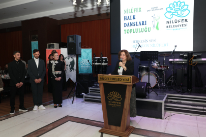 Bursa Nilüfer Halk Dansları Topluluğu'ndan 25’inci yıla özel kutlama