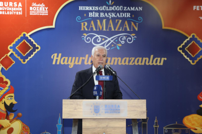 Bursa Büyükşehir Belediye Başkanı Bozbey: Herkesin söz sahibi olduğu bir kent inşa ediyoruz
