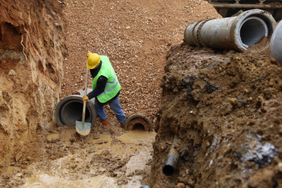 Bursa İznik'te altyapı çilesi sona eriyor