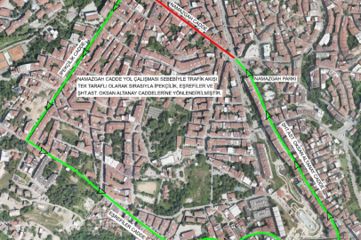 Bursa'da trafik düzenlemesi