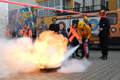 Bursa Yıldırım Belediyesinden Nefes Kesen Tatbikat