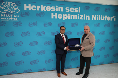 Bursa Nilüfer’e Letonya Büyükelçisi’nden ziyaret