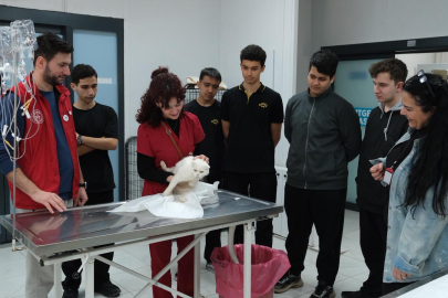 Bursa Yıldırım'lı gençlerden patili canlara ziyaret