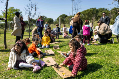 İzmir Bornova’da minikler öğrenerek eğlendi