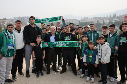 Başkan Bozbey, Bursaspor taraftarlarıyla şampiyonluk heyecanını paylaştı