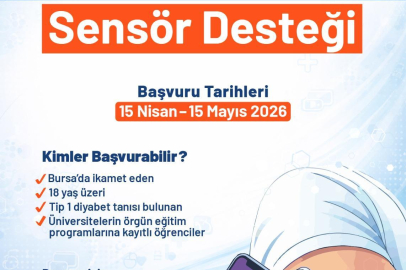 Bursa’da diyabetli öğrencilere sensör desteği