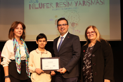 Bursa Nilüfer’in hikayesi çocukların fırçasında hayat buldu