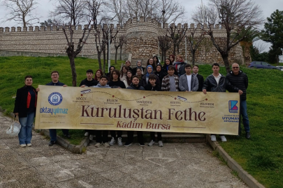 Bursa Yıldırım'lı gençler fetih yolunda