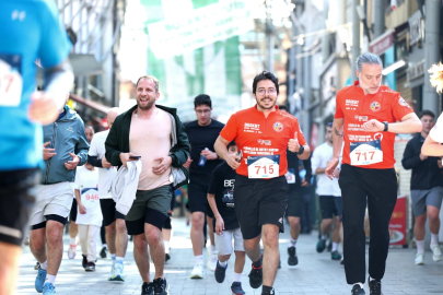 Bursa’nın kalbinde nefes kesen koşu