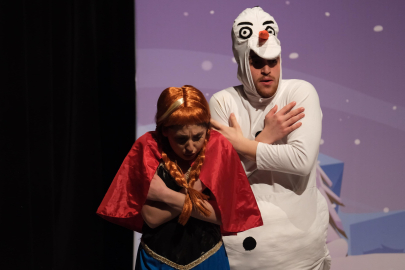 Bursa Yıldırım'lı çocukların tiyatro keyfi