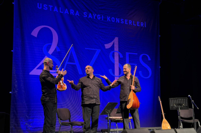 “2Saz 1Ses” Ustalara Saygı Konserleri sona erdi
