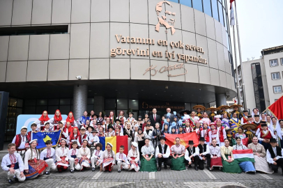 Balıkesir’de dünya çocukları buluştu