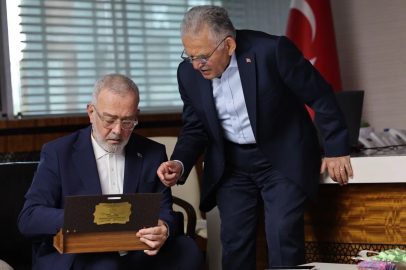 Memduh Büyükkılıç'a anlamlı ziyaret