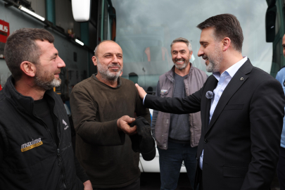 Başkan Vekili Biba'dan 1 Mayıs'ta görev başındaki emekçilere ziyaret