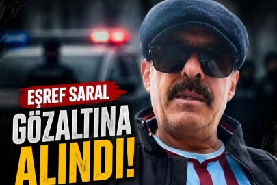 Trabzon’da Saral Gözaltına Alındı