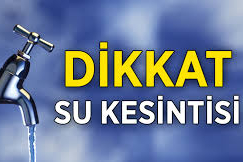 Bursa Gürsu'da su kesintisi